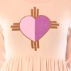 Wildfox The Native Heart London Babydoll Dress in Pink - Lyst