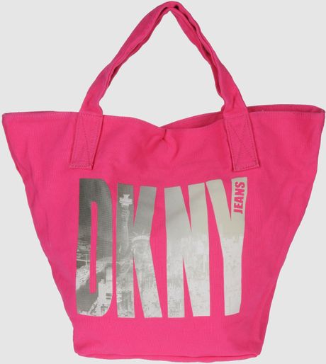 Dkny Dkny Jeans - Large Fabric Bags in Pink (fuchsia)