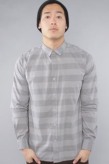Cheap Monday The Loose Pocket Buttondown Shirt in Grey Stripe - Lyst