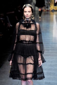 Dolce & Gabbana Fall 2012 Ruffle Bloomers - Lyst