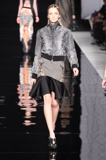 Etro Fall 2012 Ruffle Hem Dress - Lyst