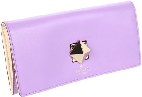Kate Spade New York New Bond Street Cyndy Wallet in Purple (hydrangea) - Lyst