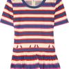 Marc By Marc Jacobs Flavin Striped Stretchcotton Top in Blue (multicolored) - Lyst
