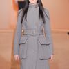 Marni Fall 2012 Large Pocket Detail Trench Coat  in Gray - Lyst