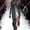 Missoni Fall 2012 Fur Collar Mineral Print Coat  in Brown - Lyst