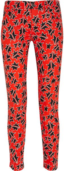  Star-print Skinny Jeans 