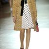 Miu Miu Printed Cotton Aline Skirt in White - Lyst