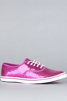 Vans The Authentic Lo Pro Sneaker in Pink Sequins - Lyst