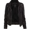 Allsaints Pace Leather Jacket in Black (faded ebony) - Lyst