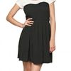 Beayukmui Crepe and Jersey Faux Tube Dress in Black - Lyst