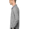 Splendid Long Sleeve Shirt in Gray for Men (black/white) - Lyst