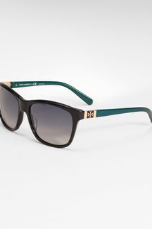 Tory Burch Vintage Square Sunglasses with T-hinge - Lyst