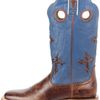 Ariat Mens Ranchero Pull On Boot in Blue for Men (weathered buckskin/blue) - Lyst