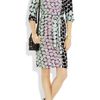 Diane Von Furstenberg Maja Printed Silk Dress in Multicolor (multicolored) - Lyst