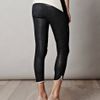 Isabel Marant Kalas Skinny Leather Trousers in Gray (black) - Lyst