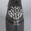 Jeffrey Campbell The Sting Spike Shoe in Black and Silver in Black - Lyst