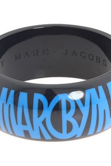 Marc By Marc Jacobs Jacobson Logo Bangle - Lyst