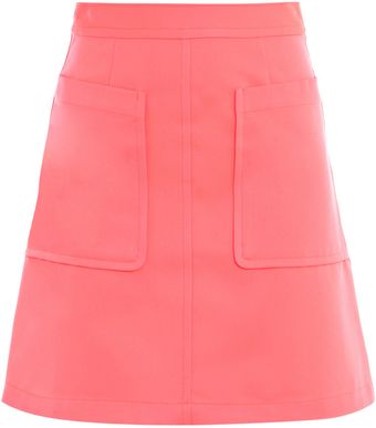 Marc By Marc Jacobs Neon A-line Skirt - Lyst