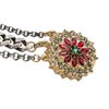 Mawi Multistrand Pearl And Sapphire Linked Bracelet in Gray (pearl) - Lyst