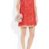 Miu Miu Floral Lace Aline Dress in Floral - Lyst