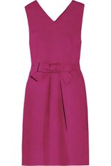 Moschino Cheap & Chic Bow-front Cotton Dress