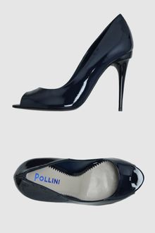 Pollini Pumps With Open Toe - Lyst