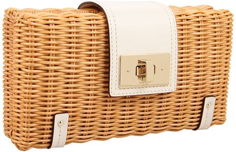 Kate Spade New York Delavan Terrace Delora Clutch in Beige (n) - Lyst
