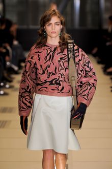 Balenciaga Fall 2012 Black And Brown Leather Messenger Bag With Adjustable Shoulder Strap - Lyst