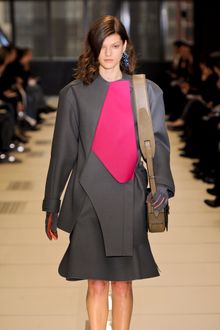Balenciaga Fall 2012 Black And Brown Leather Messenger Bag With Adjustable Shoulder Strap - Lyst