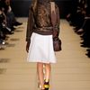 Balenciaga Fall 2012 Sequinned Turtleneck Sweater In Brown And Gold in Brown - Lyst