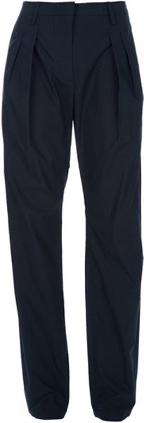 Balenciaga Tailored Trouser in Blue - Lyst