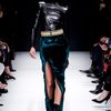 Balmain Leather Turtleneck Top in Black - Lyst
