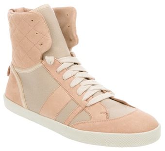 Chloé Suede Hi Top - Lyst
