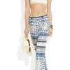 Chloé Scalloped Halterneck Bikini in Beige (white) - Lyst