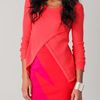 Cut25 Wrap Front Sweater in Pink (coral) - Lyst