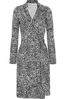 Diane Von Furstenberg Jeanne Printed Silk-jersey Wrap Dress - Lyst