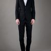 Dolce & Gabbana Two Button Suit in Black for Men - Lyst