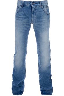 Dolce & Gabbana Straight Leg Jeans - Lyst