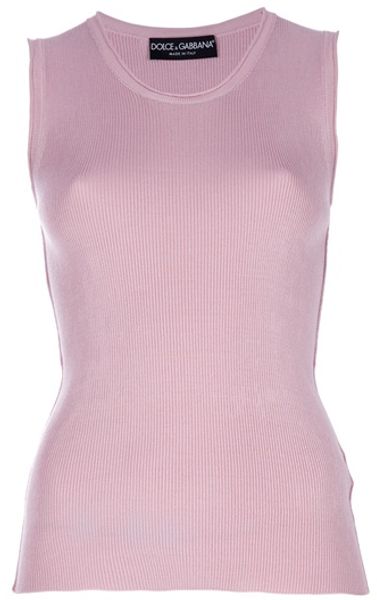 Pink Silk Vest