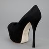 Giuseppe Zanotti Peep Toe Platform in Black - Lyst