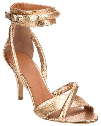Givenchy Python Skin Sandal - Lyst