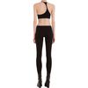 Helmut Lang Assymetric Bra Top in Black - Lyst