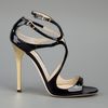 Jimmy Choo Strapy Sandal in Black - Lyst