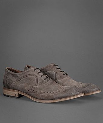 John Varvatos Richards Wingtip - Lyst