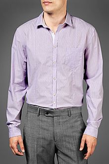 John Varvatos Slim Fit Shirt with Contrast Placket - Lyst