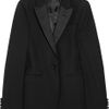 Joseph Monaco Oversized Wooltwill Blazer in Black - Lyst