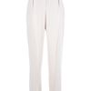 Lanvin Pleated Trouser in White - Lyst
