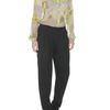 Matthew Williamson Kyoto Chiffon Pintuck Blouse in Yellow (grey) - Lyst