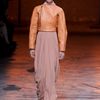 Rick Owens Fall 2012 Cropped Lantern Sleeve Leather Jacket in Beige - Lyst