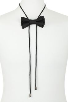 Topman Bow Tie Bolo Tie - Lyst